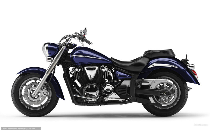 Blue Cruiser Motorcycle — Neutral, Photograph, Seat, Engine
