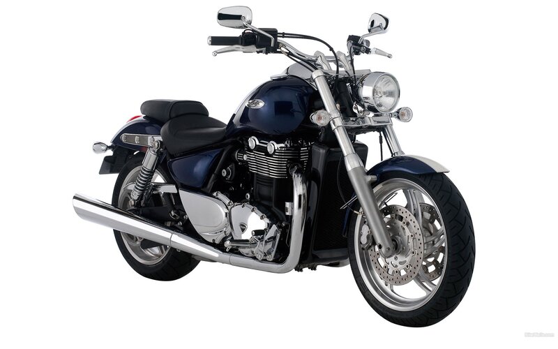 Blue Cruiser Motorcycle — Seat