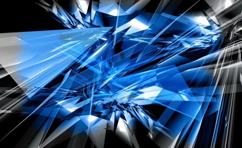 Blue Crystal Shards