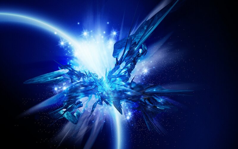 Blue Crystalline Entity — Dramatic