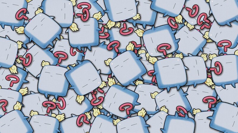 Blue Cube Creatures