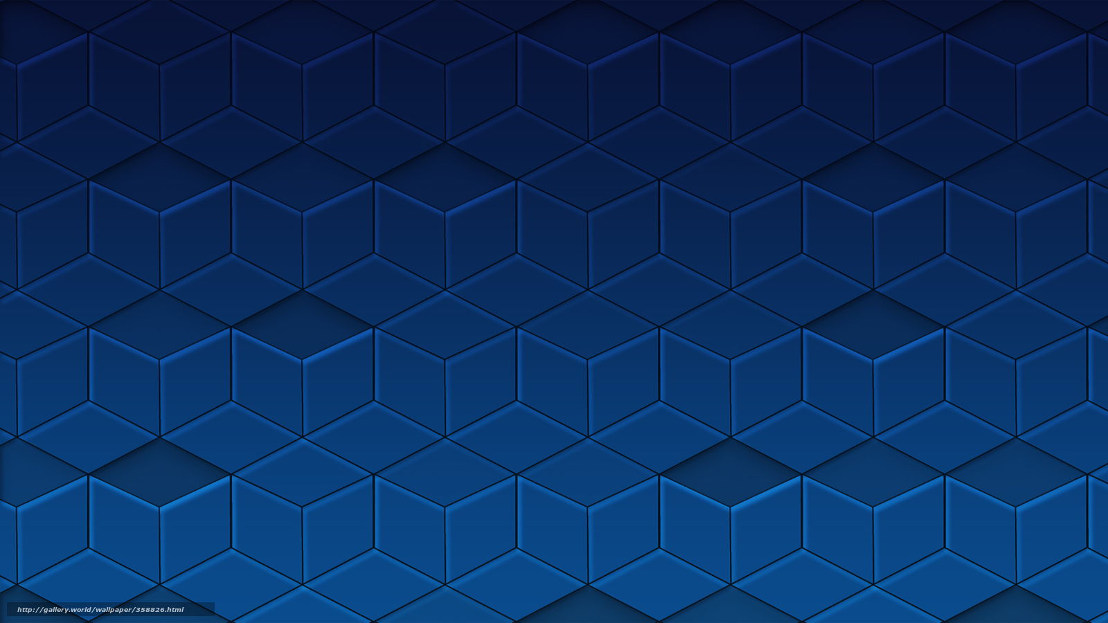 blue cube pattern background