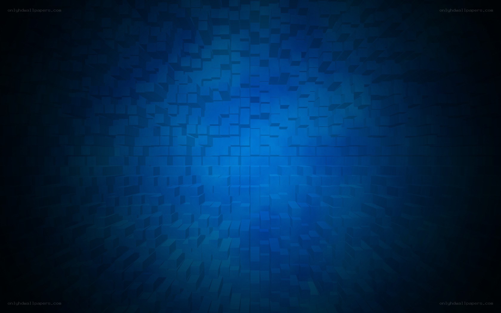 blue cube pattern background