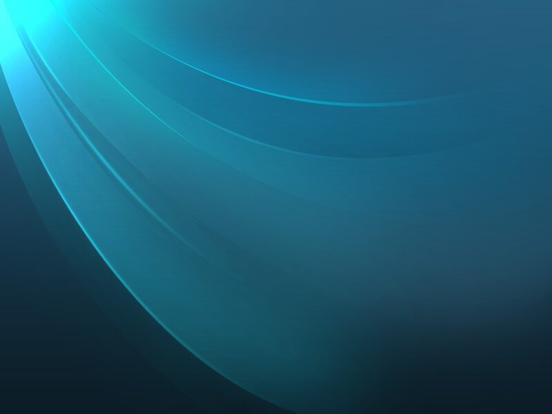 Blue Curved Lines — Abstract