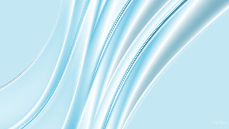 Blue Curved Lines — Light Blue