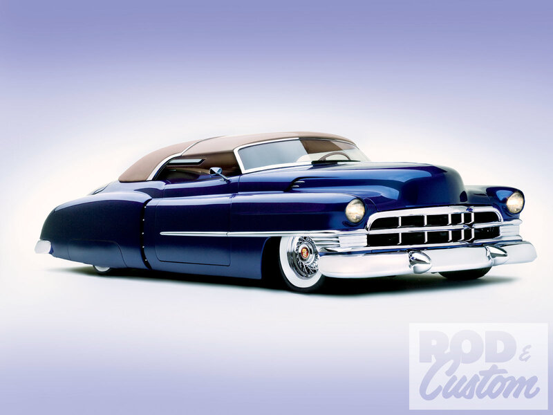 Blue Custom Car — Clean