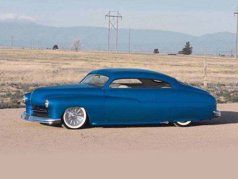 Blue Custom Car — Serene