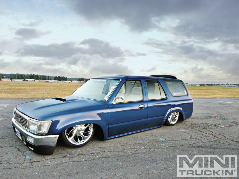 Blue Custom Mini Truck