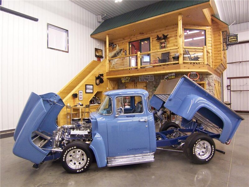 Blue Custom Truck