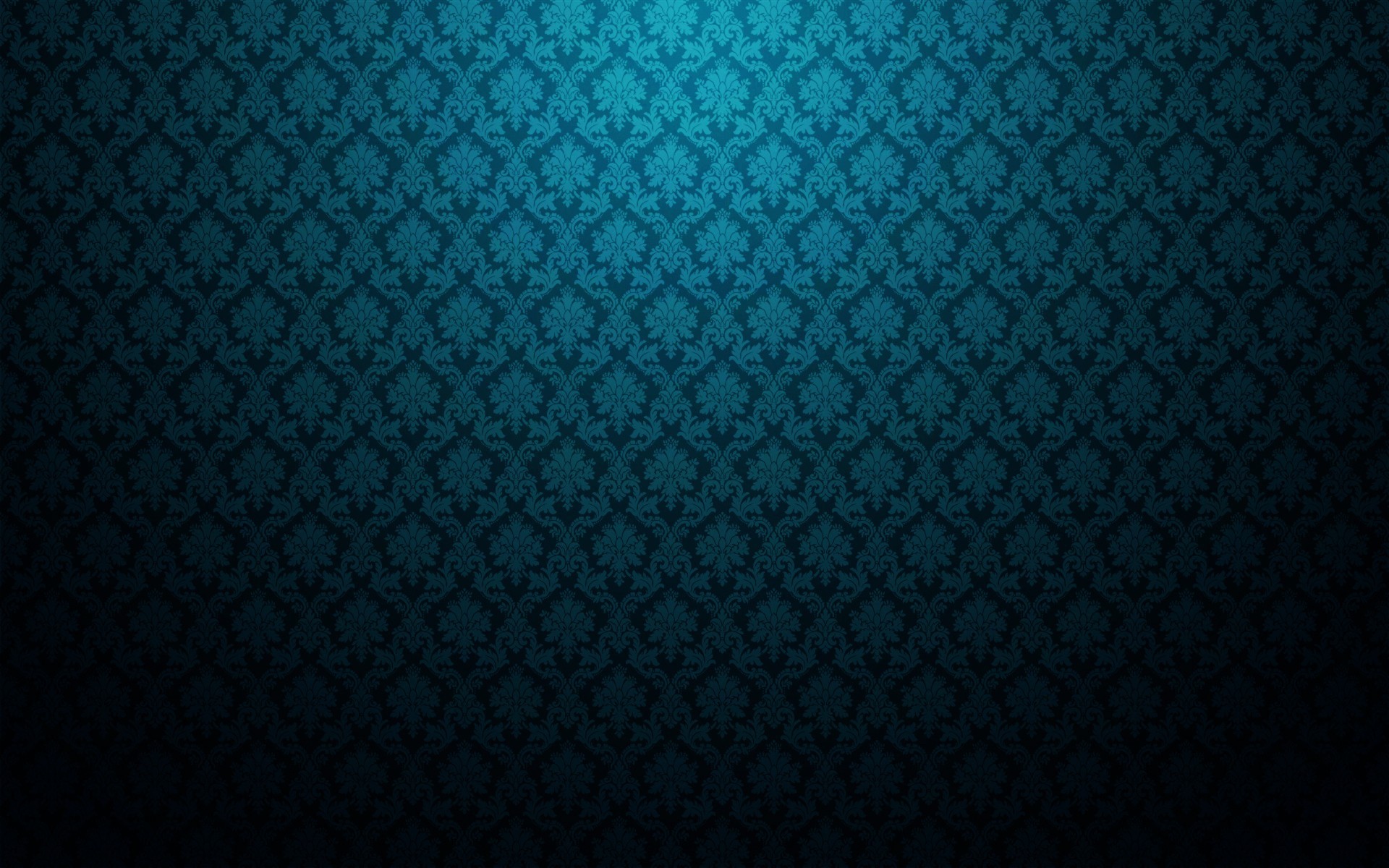 blue damask pattern background