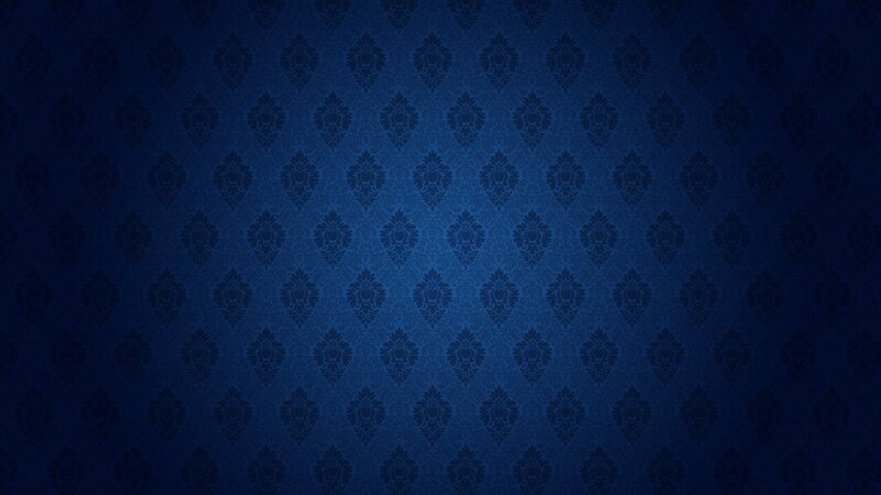 Blue Damask Pattern — Calm, Abstract, Background