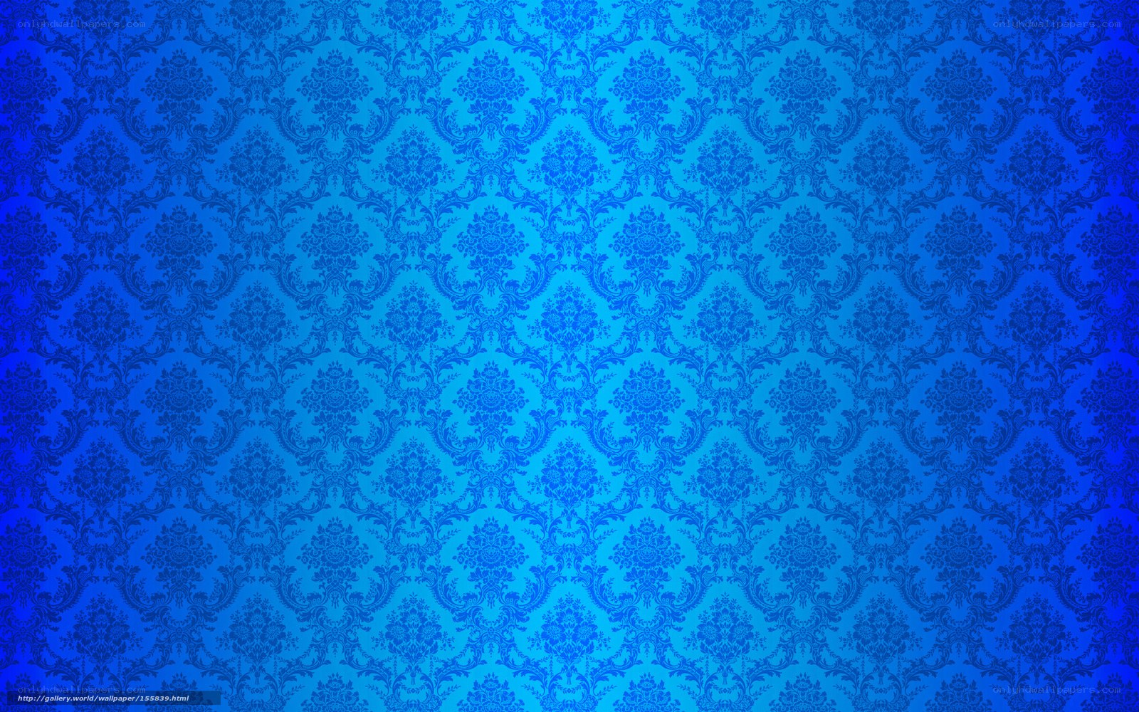 blue damask pattern wallpaper