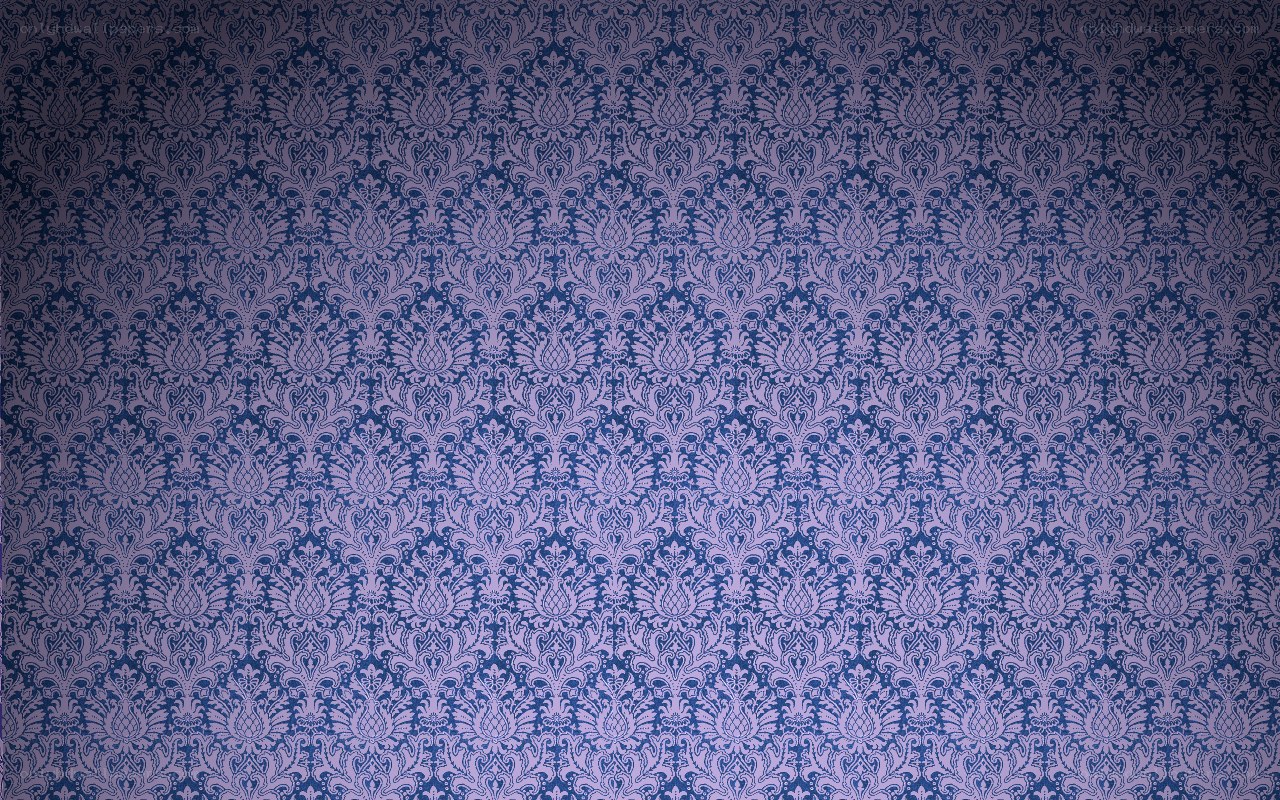 blue damask pattern wallpaper
