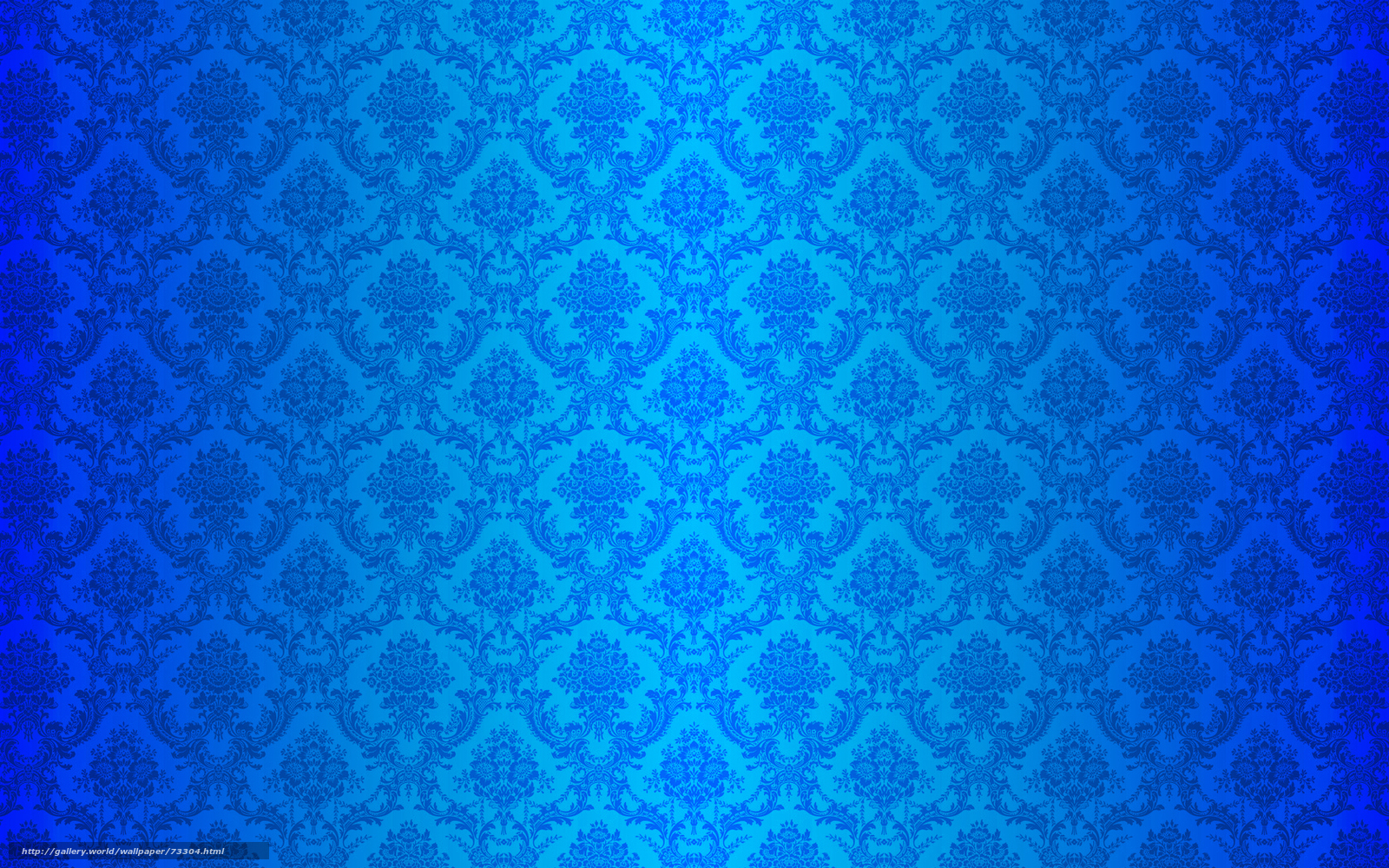 blue damask pattern