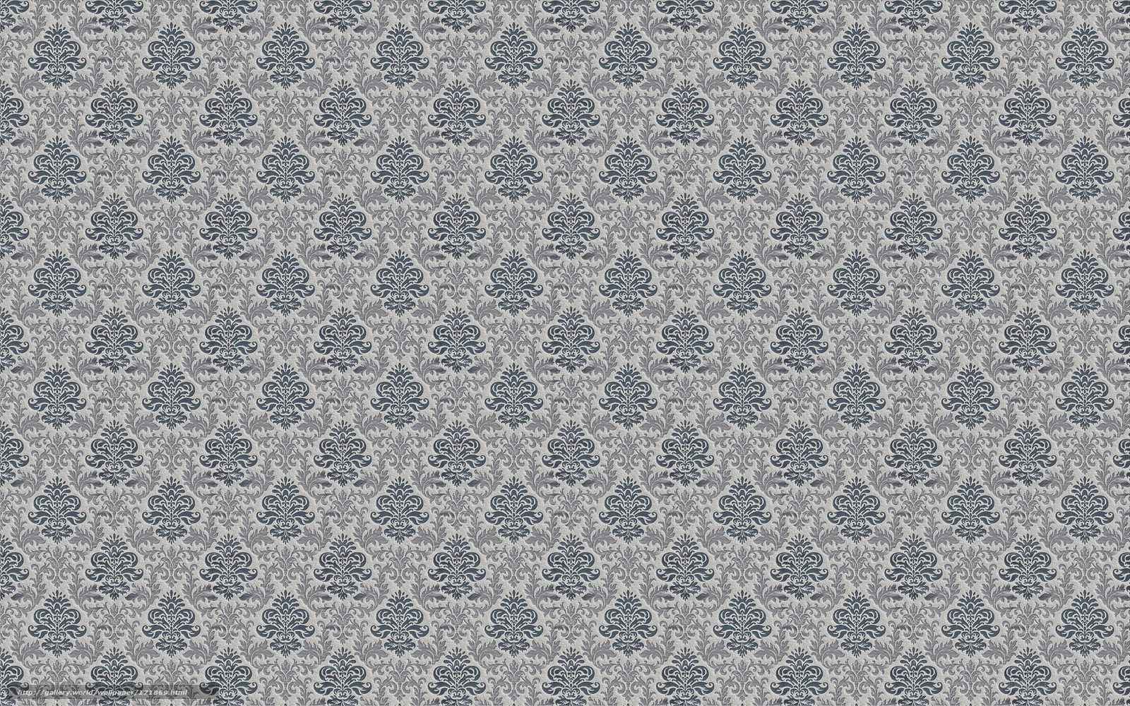 blue damask wallpaper pattern
