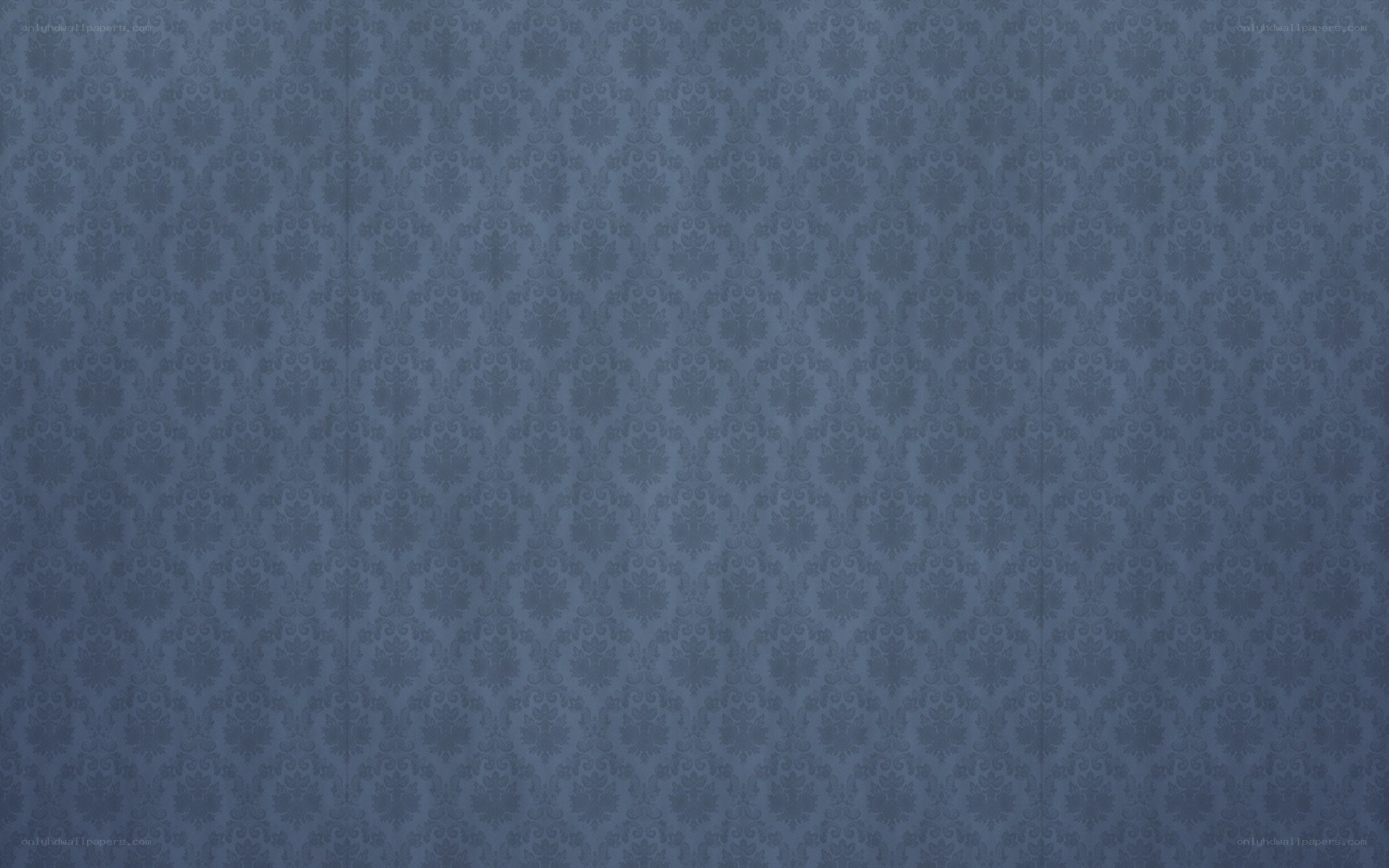 blue damask wallpaper pattern