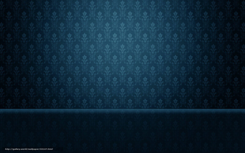 blue damask wallpaper pattern