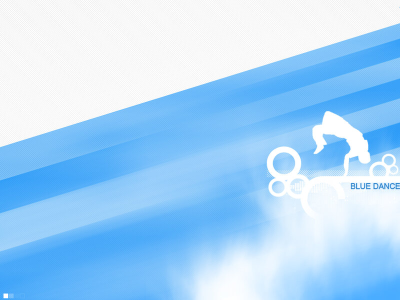 Blue dance background design