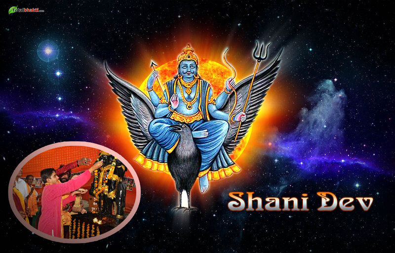 Blue Deity with Wings