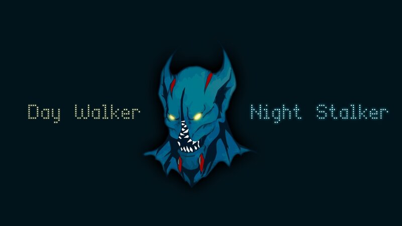 Blue Demon Head — Dark