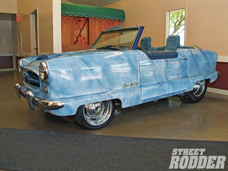 Blue Denim Car