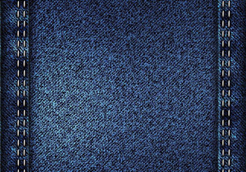 Blue Denim Fabric — Neutral, Photograph