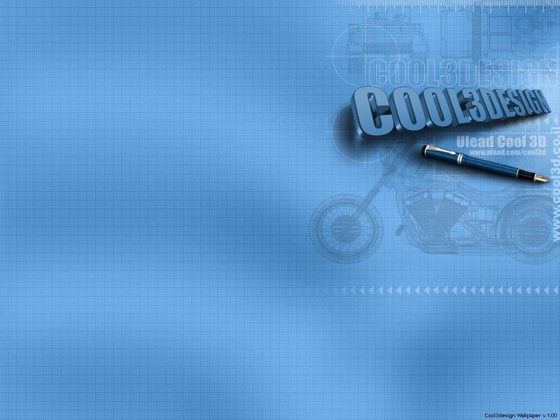 blue design wallpaper with pen