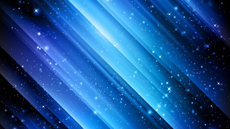 Blue Diagonal Light Beams — Cosmic