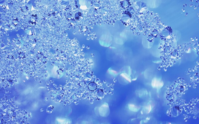 blue diamond cluster background