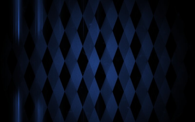 Blue Diamond Pattern