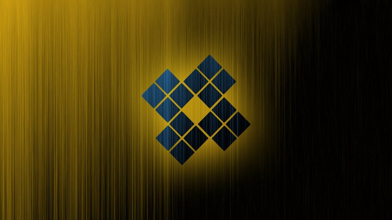 Blue Diamond Pattern — Yellow