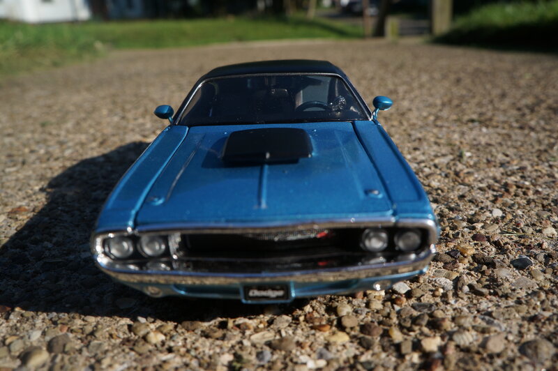 Blue Die-cast Car — Calm