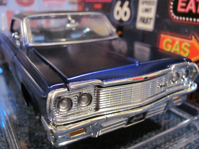 Blue Die-cast Car