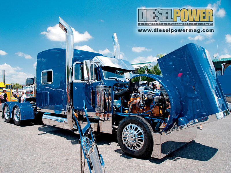 Blue Diesel Truck