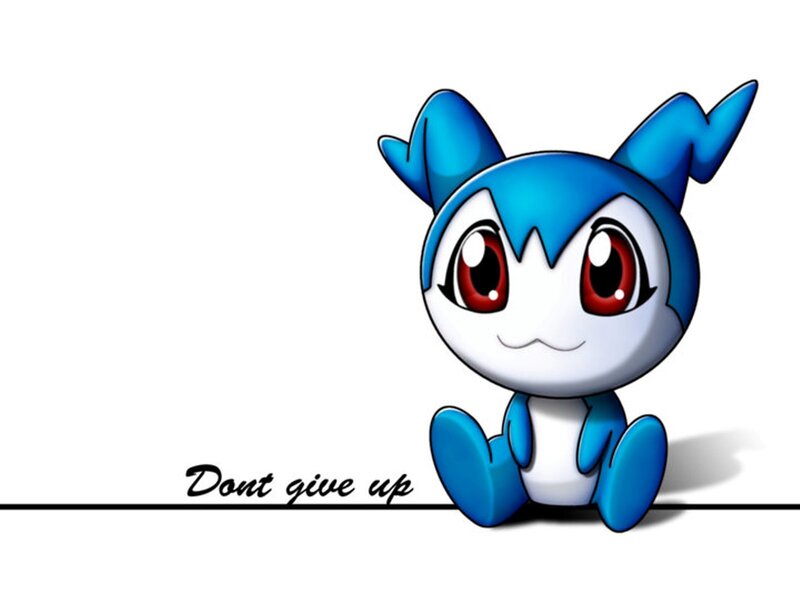 Blue digimon character