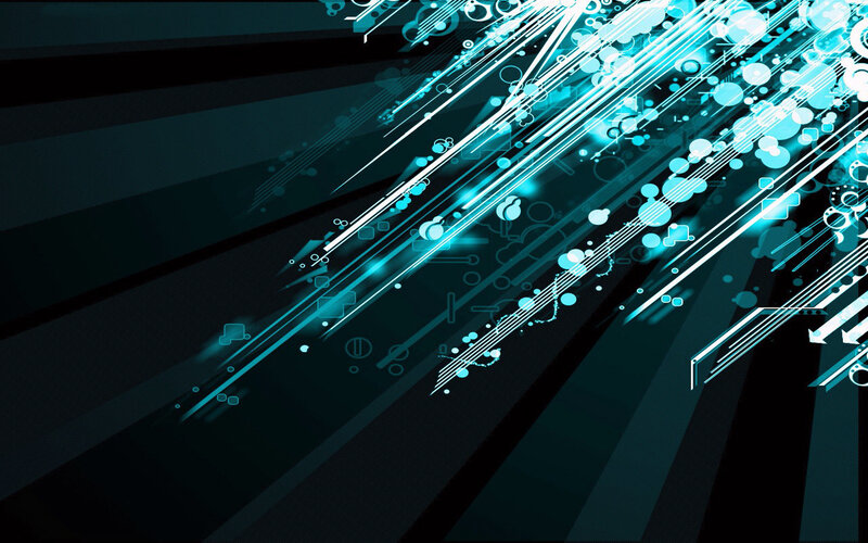blue digital abstract background