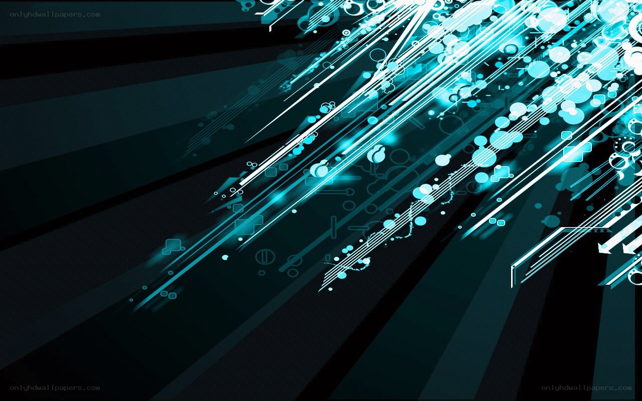 blue digital abstract background