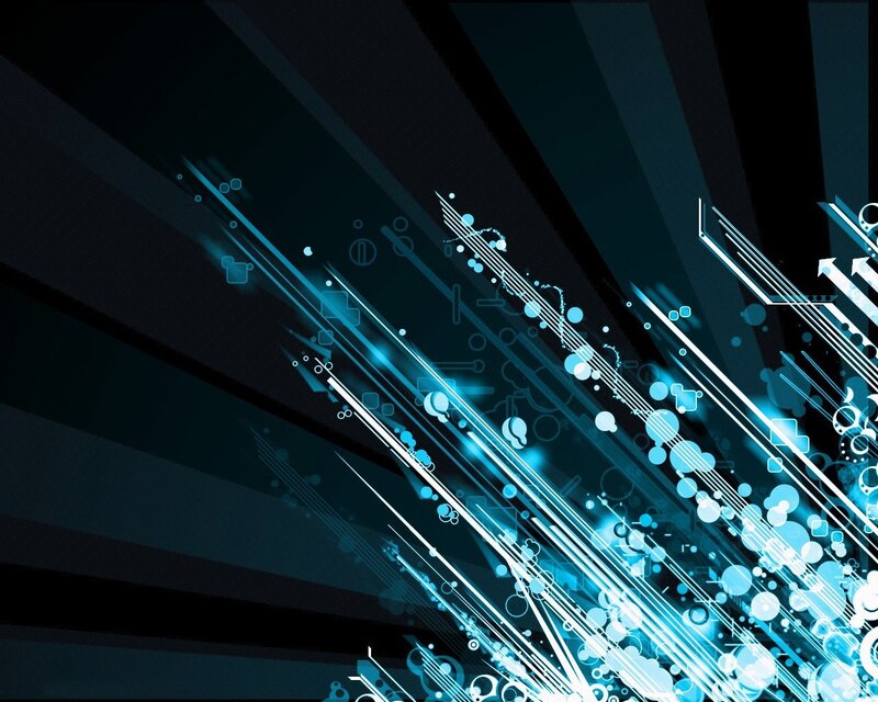 blue digital abstract background
