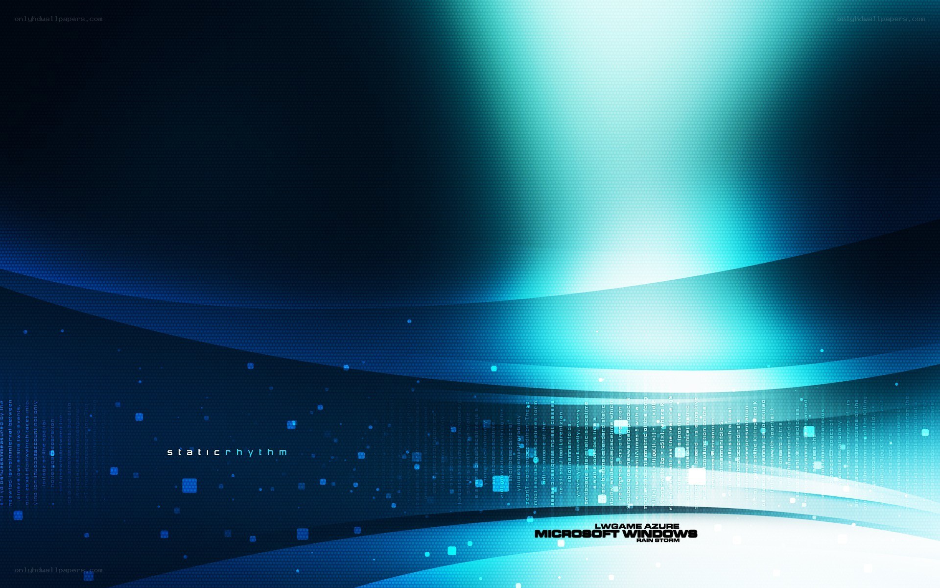 blue digital abstract background