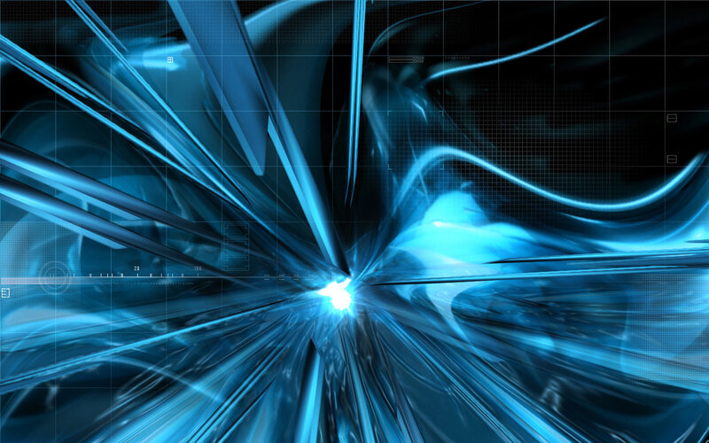 blue digital abstract background