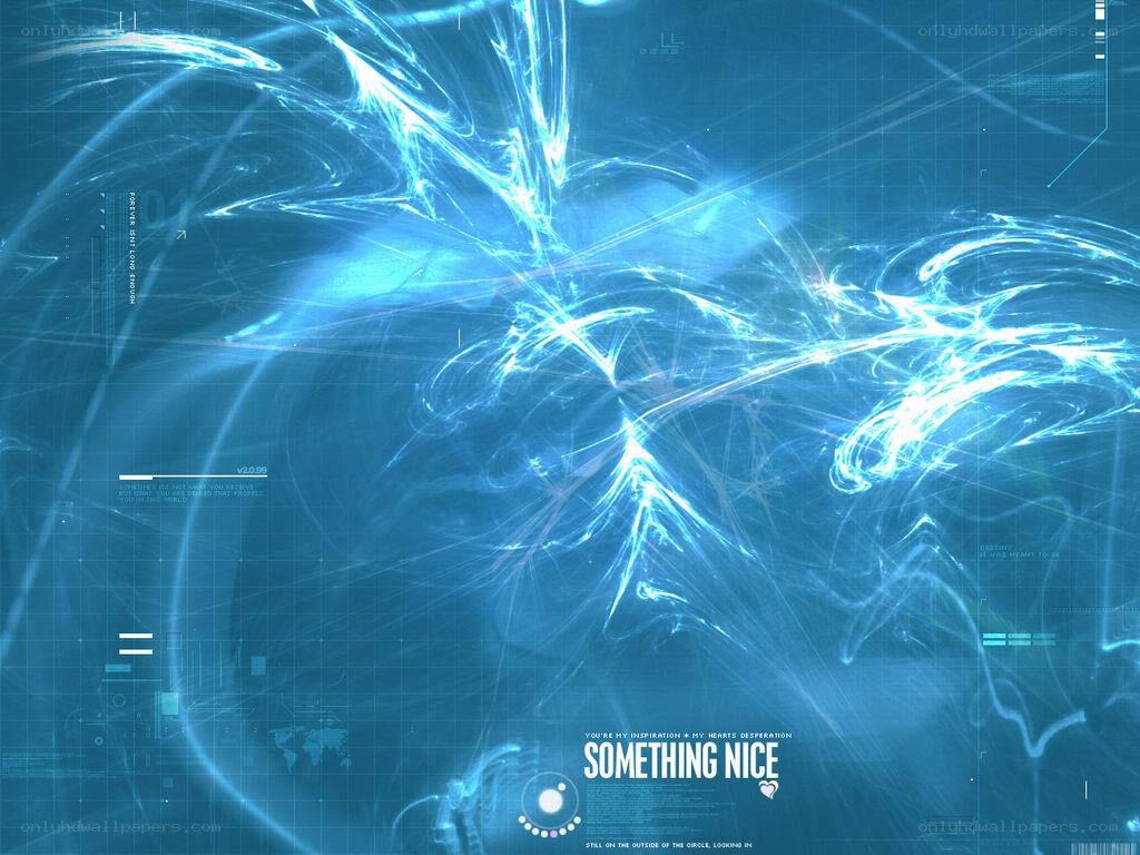 blue digital abstract background