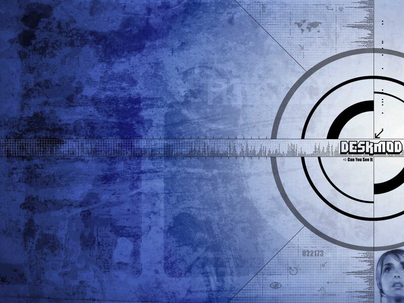 blue digital abstract background