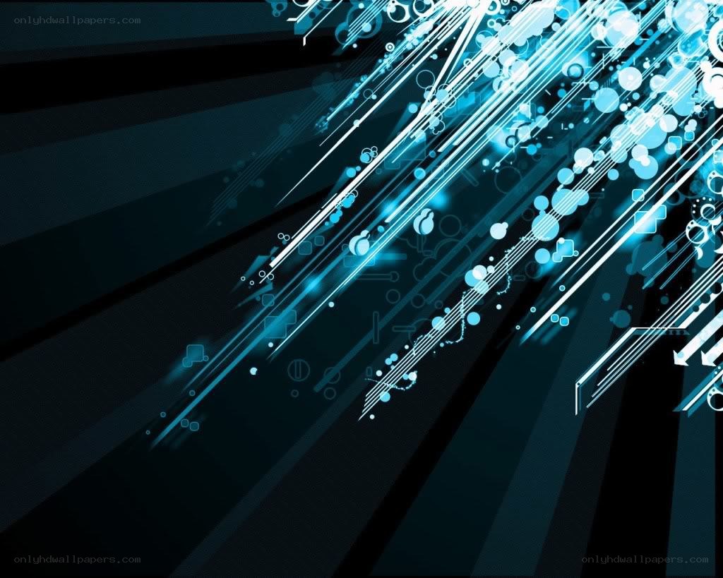 blue digital abstract background