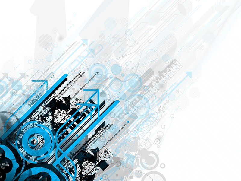 blue digital abstract design