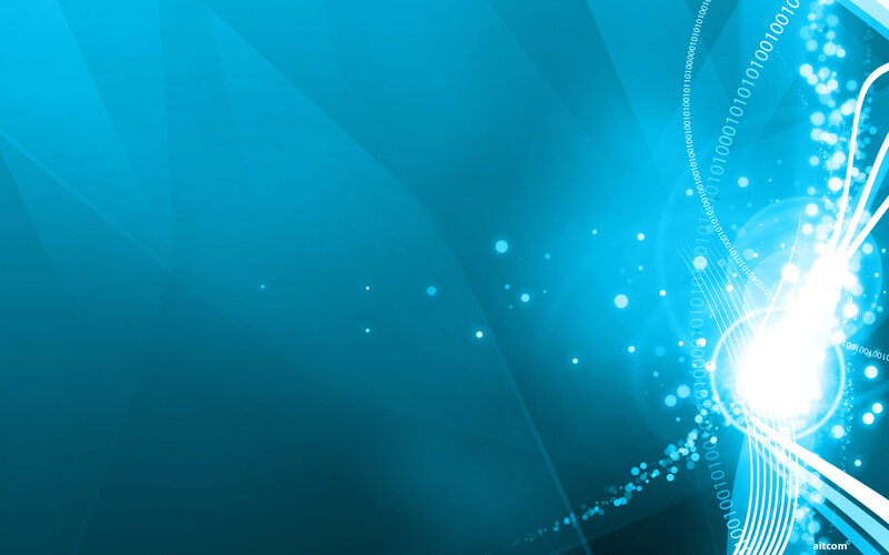 Blue Digital Background — Futuristic