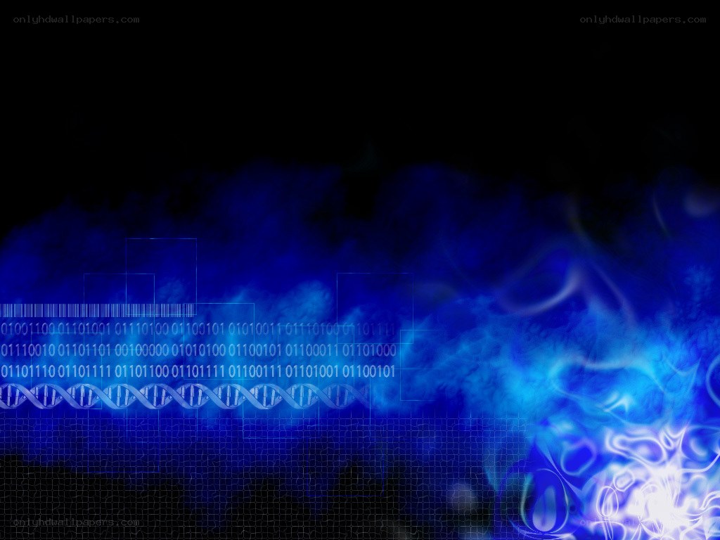 blue digital data background