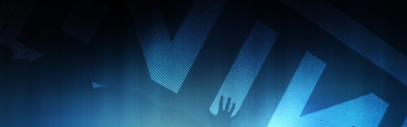 blue digital display