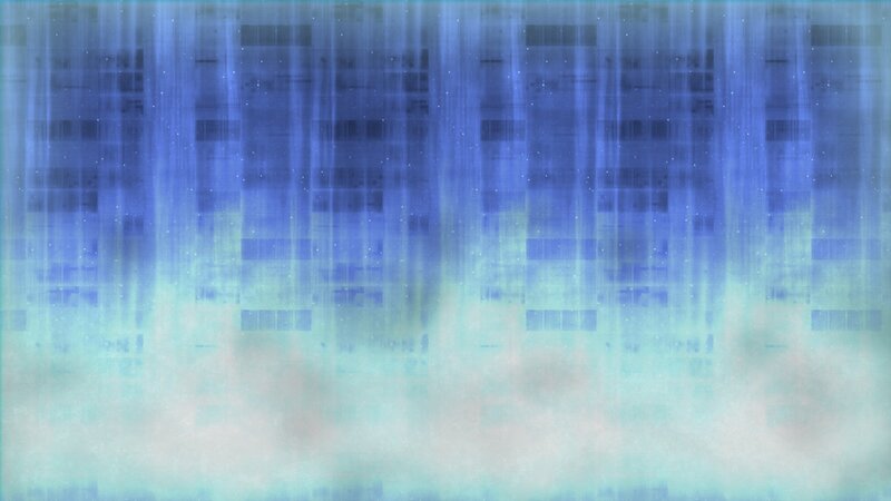 blue digital grid pattern