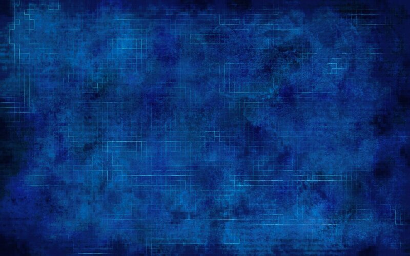 Blue Digital Grid Pattern — Technological