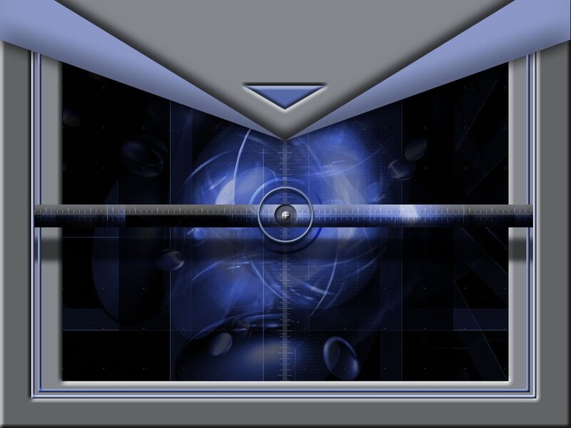 blue digital interface
